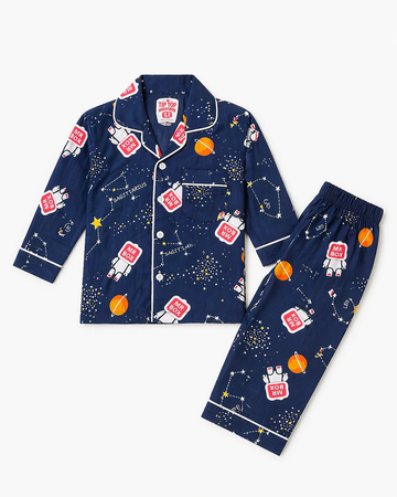 Galaxy Explorer Kids Night Suit Set