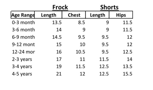 Cotton Frocks with trousers and hair bands