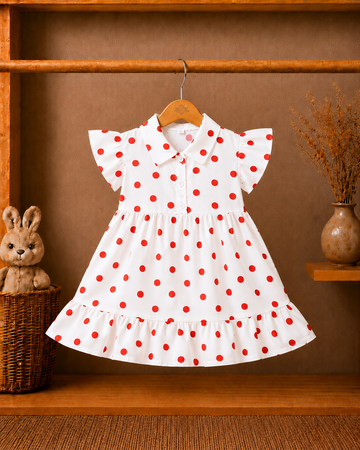 Cotton lawn Stylish Printed Girls Frock