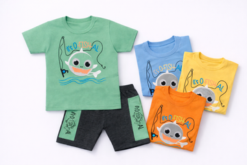 It's O-Fish-Al" Shark 2-Piece Summer Play Set
