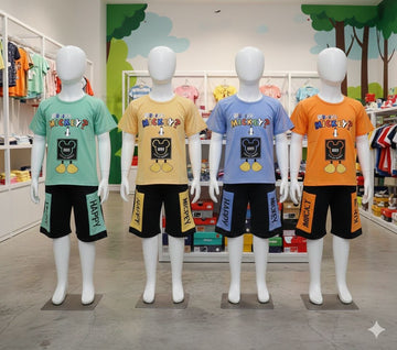 Kids' Mickey Mouse Inspired 2-Piece Summer Set