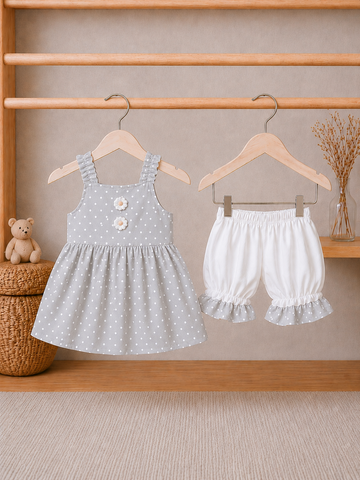 Cotton lawn Stylish Striped Top with Matching Shorts