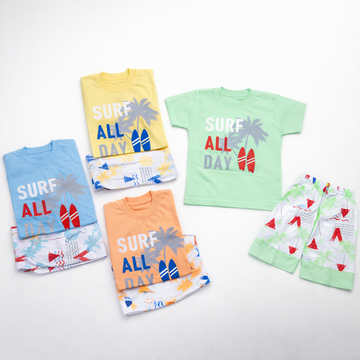 It's “Summers Surf All Day" Beach 2-Piece Summer Play Set
