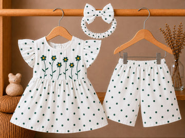 Little Miss Pakistan – Daisy Darling Azadi Set 🌼