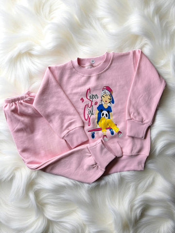 Cotton fleece tracksuit High quality
