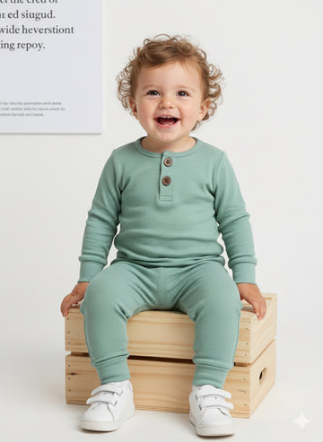 Thermal Plocket Suit High Quality - Light Green Color