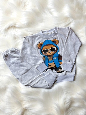 Cotton fleece tracksuit High quality