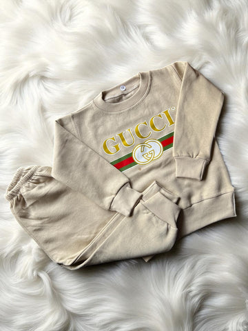 Cotton fleece tracksuit High quality