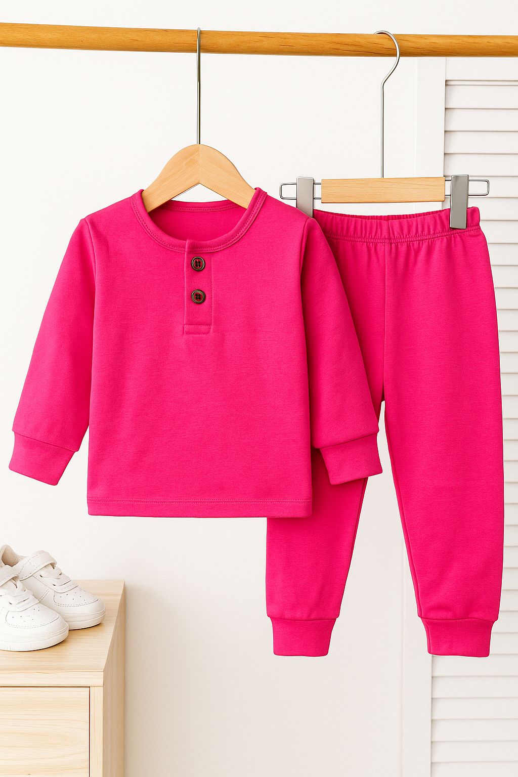 Thermal Plocket Suit High Quality - Pink Color