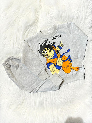Fleece Suit Goku Style