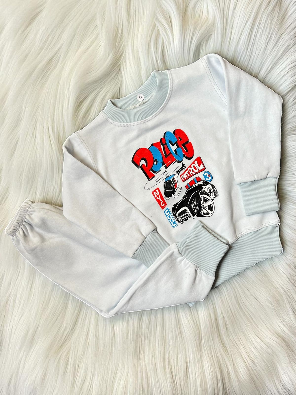 Fleece Suit Police Patrol