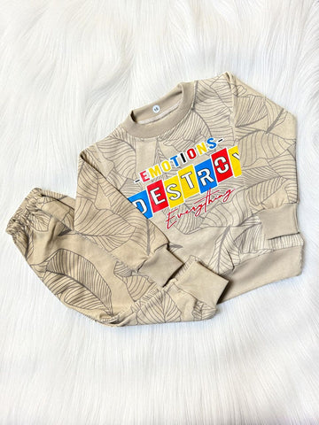 Fleece Suit Emotions Destroy