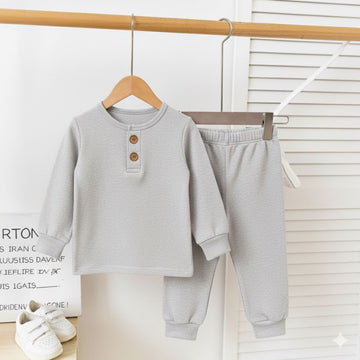 Thermal Plocket Suit High Quality - Light Grey