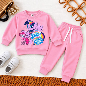 Kids My Little Pony Fleece Tracksuit – Bubblegum Pink