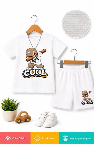Boys Cool Cartoon Matching Set | Premium China Fabric | Soft & Breathable